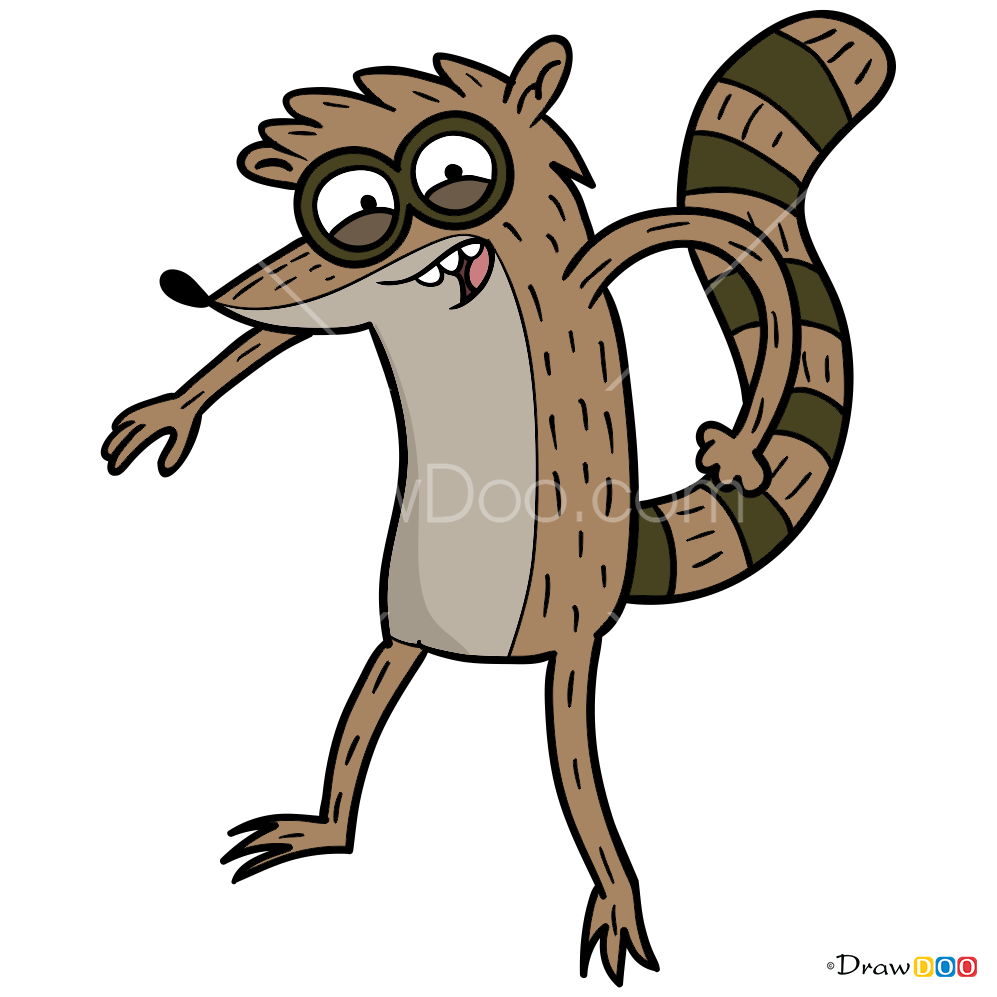 How to Draw Rigby, Regular Show